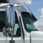 Visor 13" Vision / Granite Flat Top Model Cv713 CV, GU, CL, CH, CT, CX  (2002-2013)  Replaces Factory Fiberglass - Stainless Steel