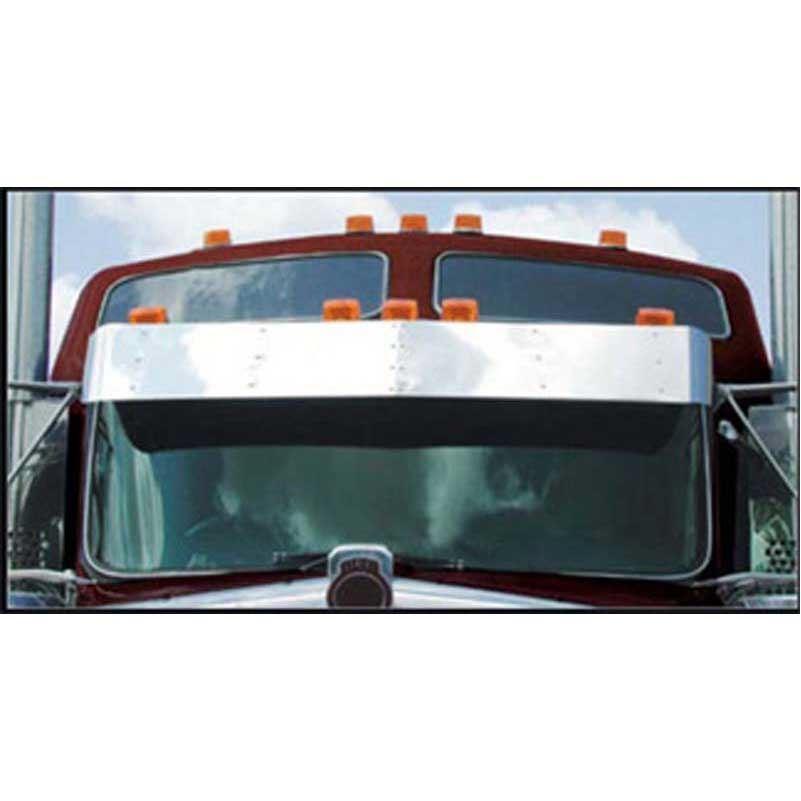 Kw. 14 Curved Glass Sunvisor - Blank - Truck Visor