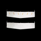 Visor 16" - 14" Freightliner Columbia, Century, Coronado Day cab, Flat Top, 6 Hidden Lights Hole, Stainless Steel