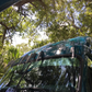 Visor 18" 1/2 Freightliner Cascadia & Day Cab. V-Style with 8 Hidden Light holes (2008-2017)