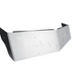 Visor 18" - 20" w/ 10 Hidden Light Holes In "V" Style, Freightliner Century/Columbia/Coronado 3 Hole Side Mount - Stainless Steel