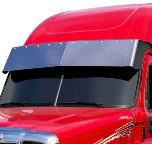 Visor 18” Drop Visor Kenworth T2000 w/ (10) 3/4” Light Holes