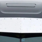 Visor 23" - 22" Semi V Style w/ (10) 3/4" Light Holes, Fits Freightliner Century / Columbia / Coronado 3 Hole Side Mount S.S 304