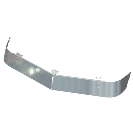 Visor 8.5" Stainless Steel Blank Kenworth T680/T880/W990 Daycab With OEM Metal
