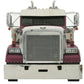 Visor Gangster 15" Stainless Steel Freightliner Flat Top Classic / FLD  - Door Mounted Mirros (1991+)