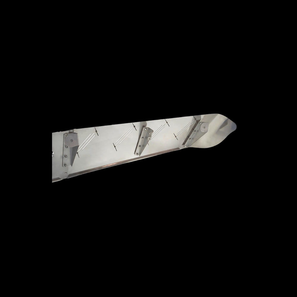 Visor International 15 1/2” X 14” Stainless Steel  (9200, 9400, 9300, 9900) with 8 Hidden Lights (Round/Curved Windshields Only)