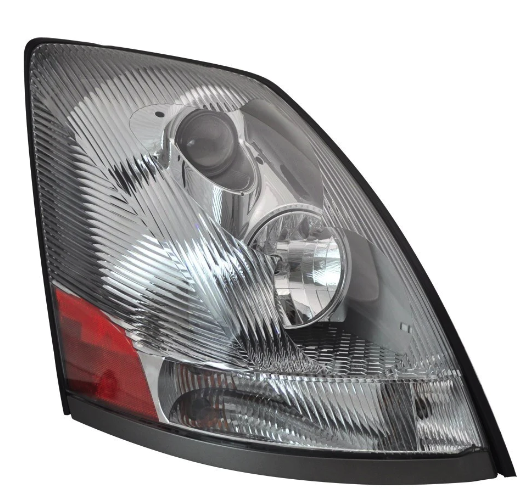 Volvo Headlight Series 04-12 Asy Chrome Lens