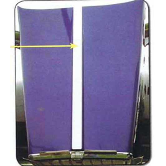 W900L Center Hood Trim Fits Curved Windshield Kenworth