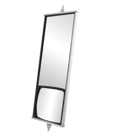 West Coast Mirror 6" x 16" in Convex and Flat Combination
