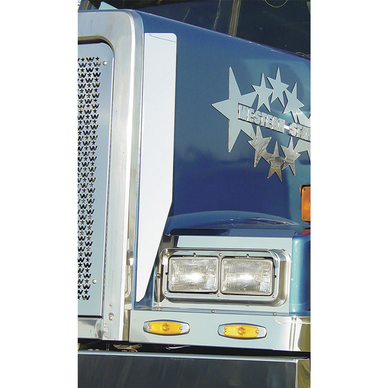 Western Star-C Side GFrill Deflectors (Tall)