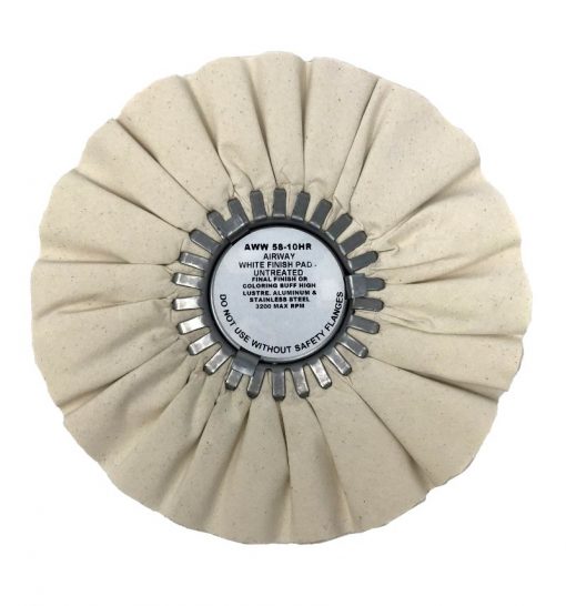 White Airway Untreated Finish Airway 10"