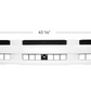 WHITE PAINTED GRILLE FOR 2008-2015 ISUZU NPR (ELF 200/300)