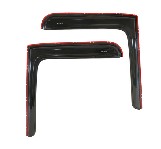 WINDOW VENT VISOR FOR 2008-2017 FREIGHTLINER CASCADIA - SMOKE (PAIR)