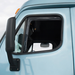 WINDOW VENT VISOR FOR 2008-2017 FREIGHTLINER CASCADIA - SMOKE (PAIR)