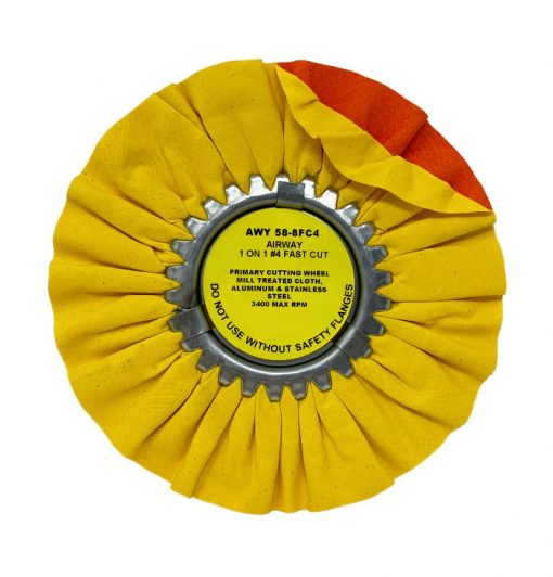 Yellow 1 on 1 #4 Fast Cut Airway Primary Cut 8″