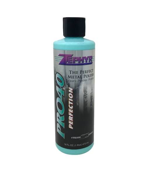 Zephyr Pro 40 Perfection Metal Polish Signature Series 16oz