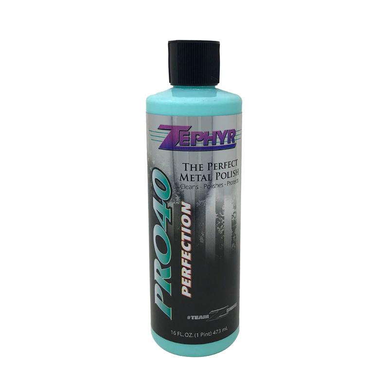 Zephyr Pro 40 Perfection Metal Polish Signature Series 16oz