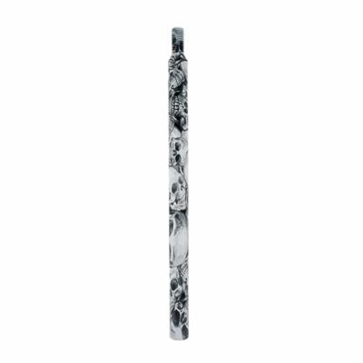 12'' Shifter Shaft Extension - Skull Pattern Wrapped