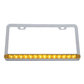 14 Led Light Bar License Frame - Amber Led/amber Lens Lighting & Accessories