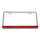 14 Led Light Bar License Frame - Red Led/red Lens Lighting & Accessories