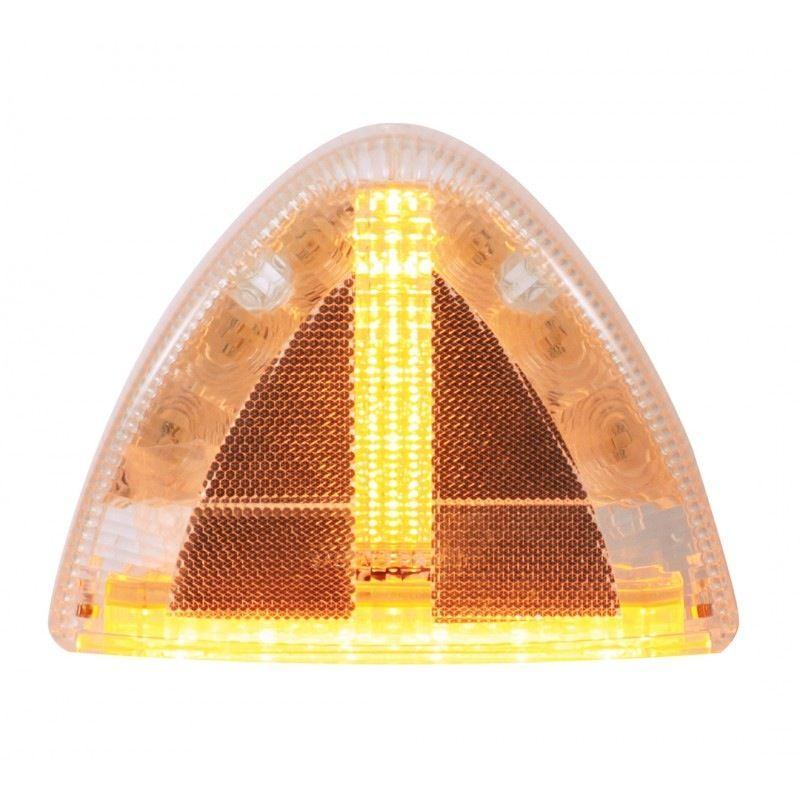 30 Led Peterbilt Low Profile Turn Signal - Amber Led/clear Lens - Lighting & Accessories
