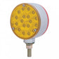 36 LED Reflector Double Face Turn Signal Light - Amber/Red Lens