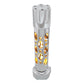Chrome ''Austin'' 9/10 Speed Gun Cylinder Gearshift Knob w/ High Power LED - Amber