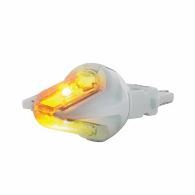 High Power Dual LED 3157 Bulb - Amber