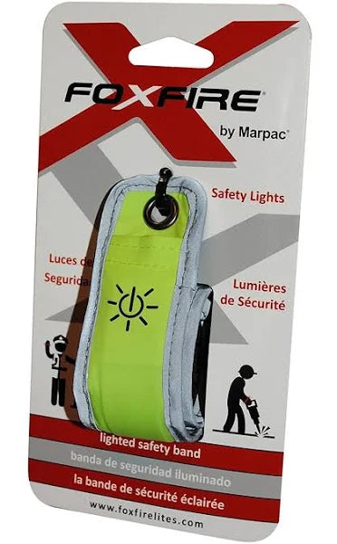 Lime Green FoxFire LED Safety Bands