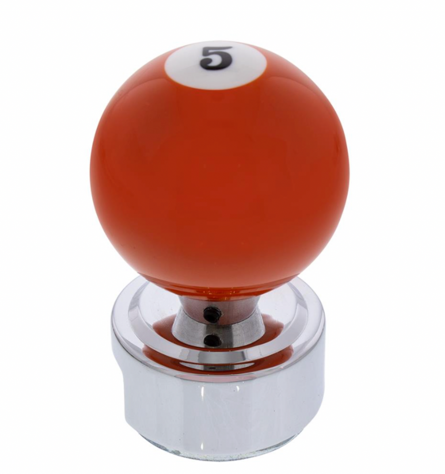 Number 5 Pool Ball Gearshift Knob For 13/15/18 Speed Eaton Style Shifters