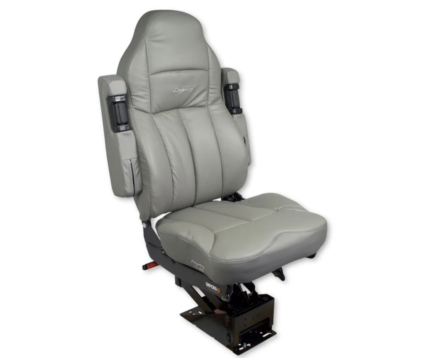 Seat Legacy Silver DuraLeather™ with under adjust Arms